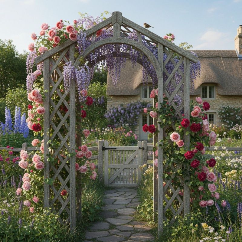 Wisteria Planting detail